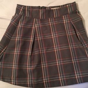 Plaid Skirt